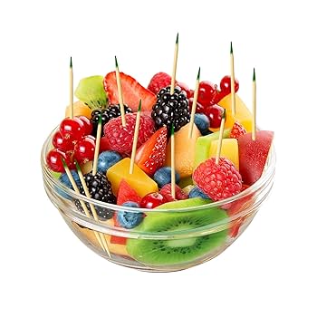 Amazon | BLUE TOP 木製竹ミント 個別セロ包装爪楊枝 2.5インチ