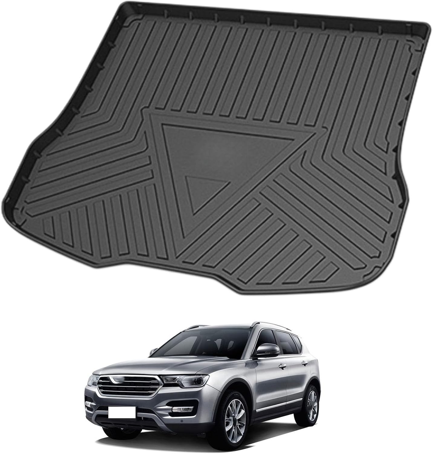 PLAKDFUU Bootmat for Haval H7 5-seater 2016-2021 easyclean protector