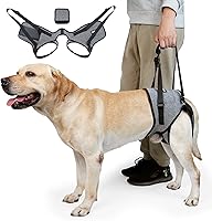 CNEO Dog Lift Harness for Medium Large Dogs - Adjustable Back Legs Support Sling for Elderly, Injured, Arthritic Pets