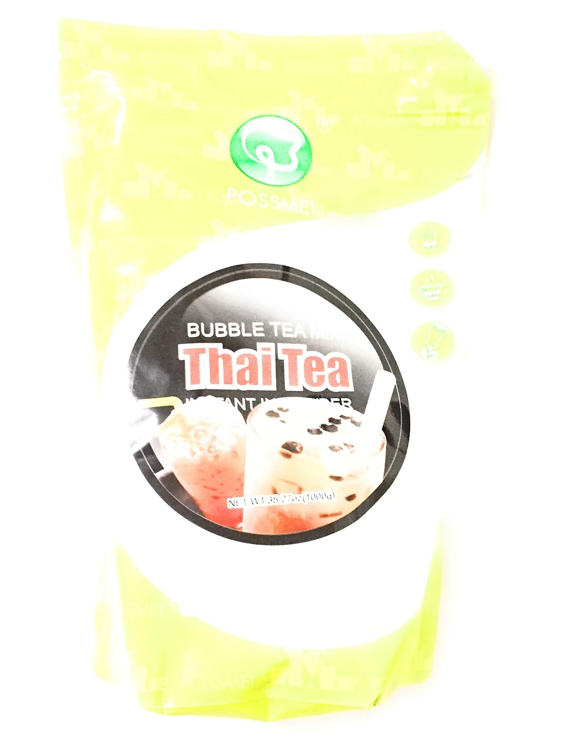 Possmei Bubble Tea Mix Thai Tea 35.27Oz