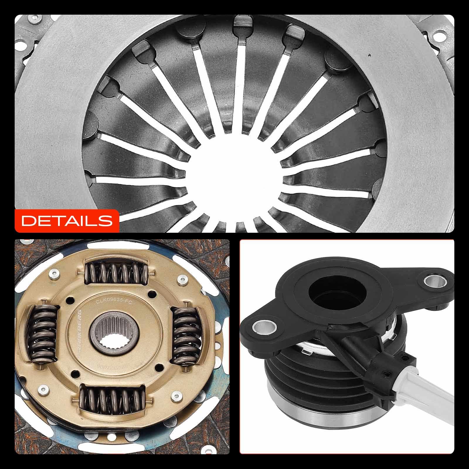Frankberg Kit de embrague de 26 dientes con grasa sintética 8200335084 | Compatible con: M.e.g.a.n.e II Furgoneta/Combi KM, K.a.n.g.o.o Express FW0/1, M.e.g.a.n.e II Estate KM0/1