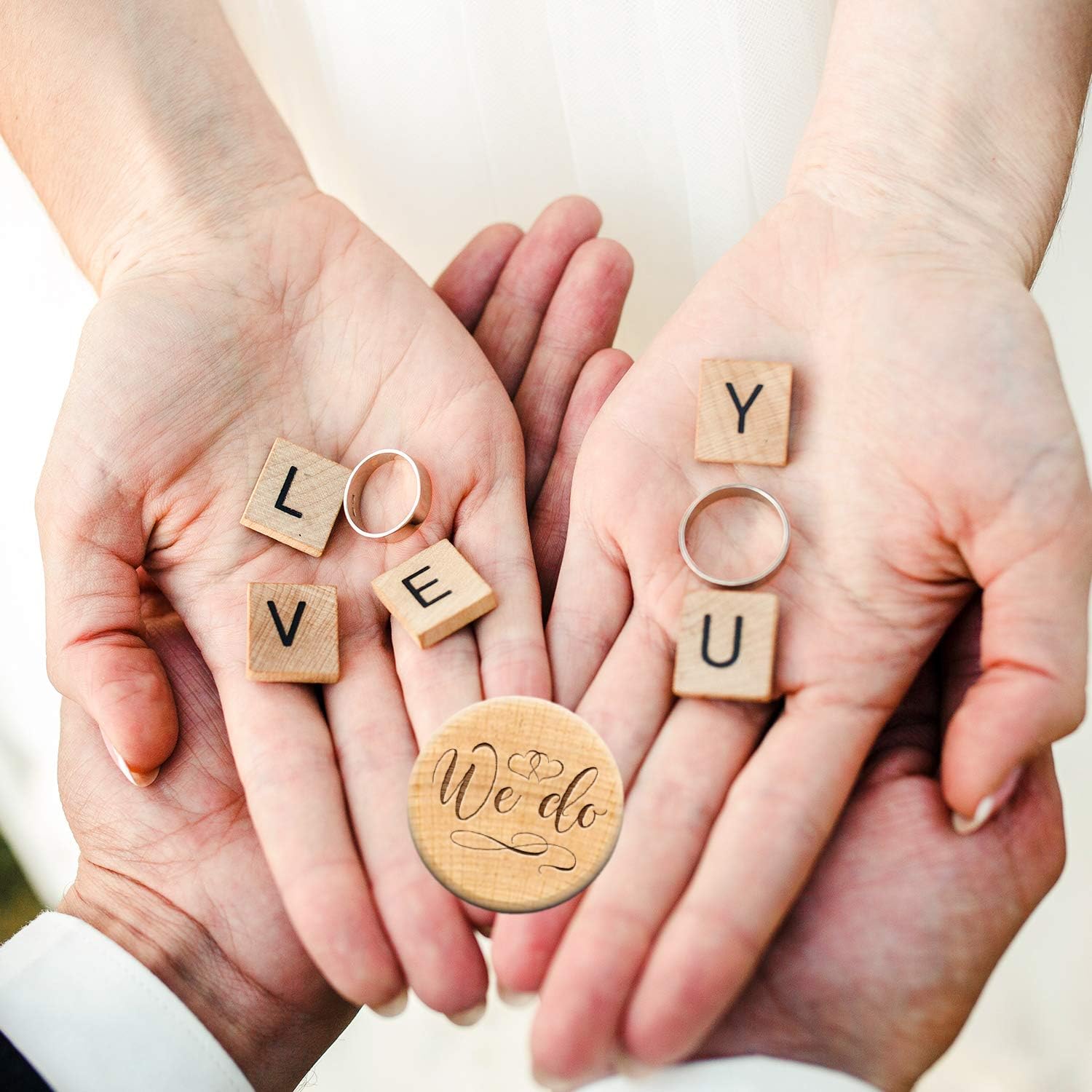 wedding band box for ceremony