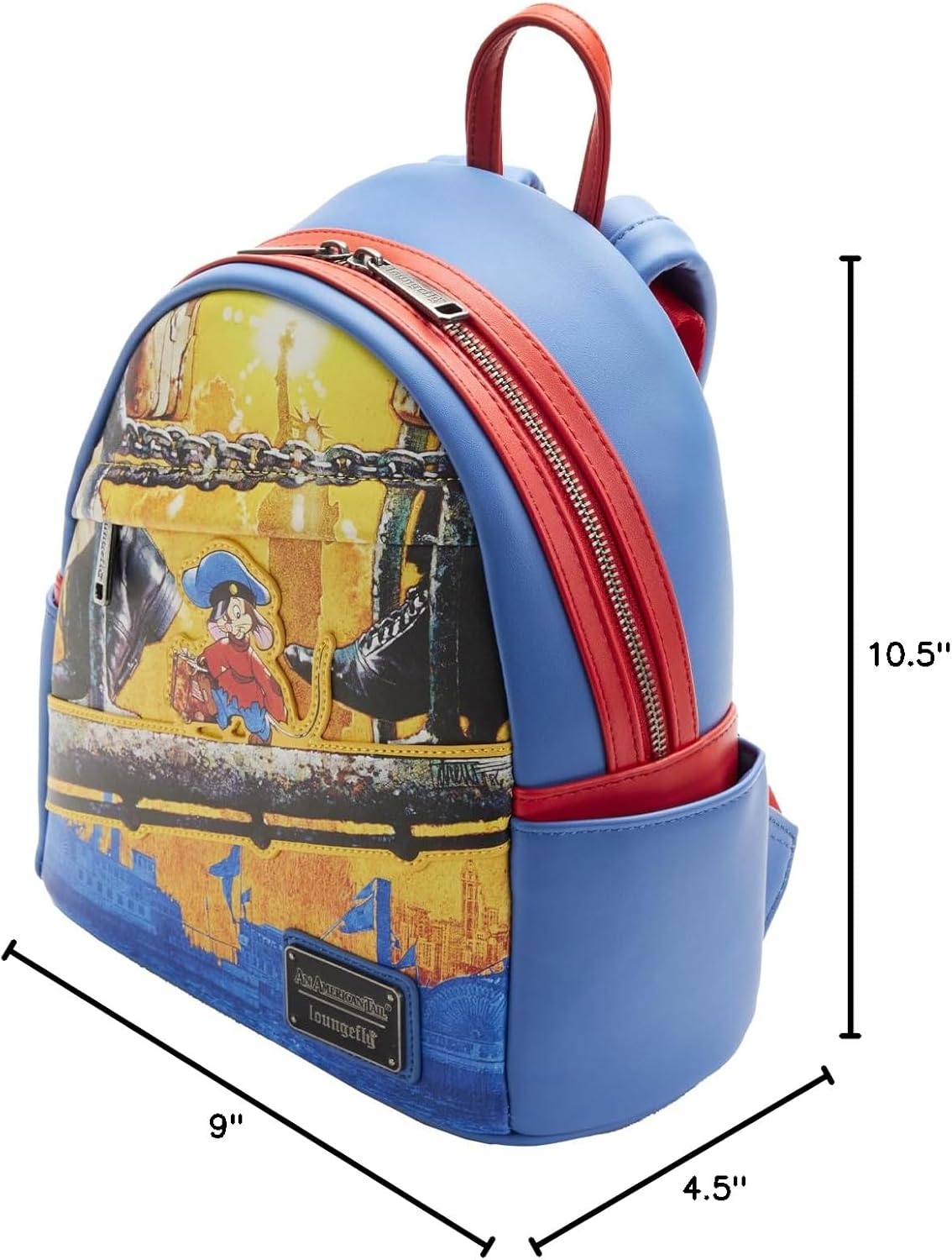 Loungefly an American Tail FIEVEL Scene MINI Backpack