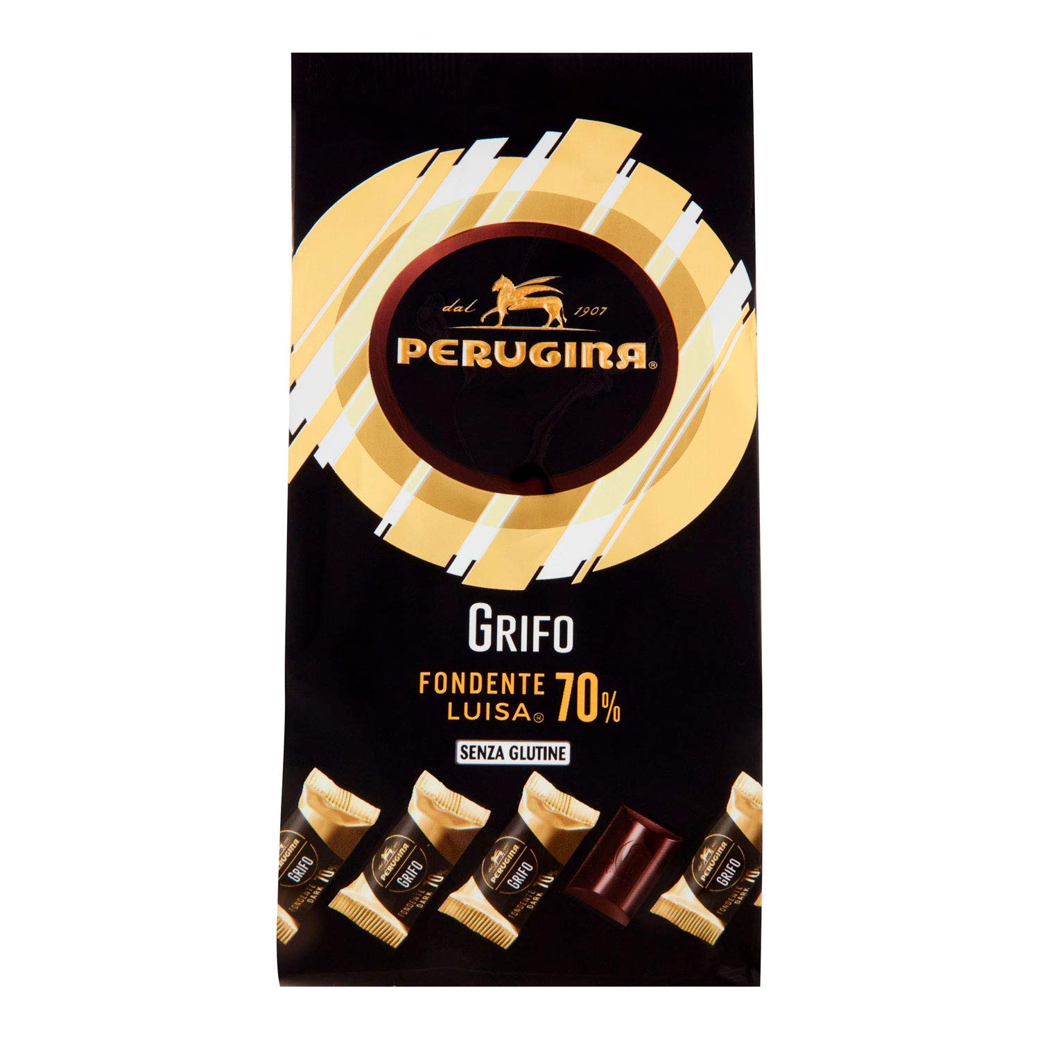 6x Grifo Perugina Fondente Luisa Extra 70% dunkle italian Schokolade kakao 200g