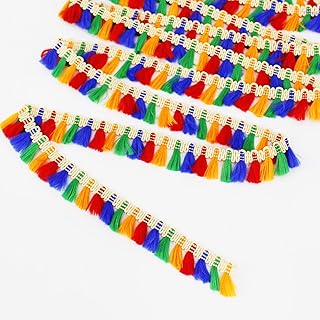 Sponsored Ad - 20 Yards 0.8 inch Wide Sewing Fringe Trim, Wide Lace Tassel，for DIY Crafts，Clothing, Curtains, Waydress and...