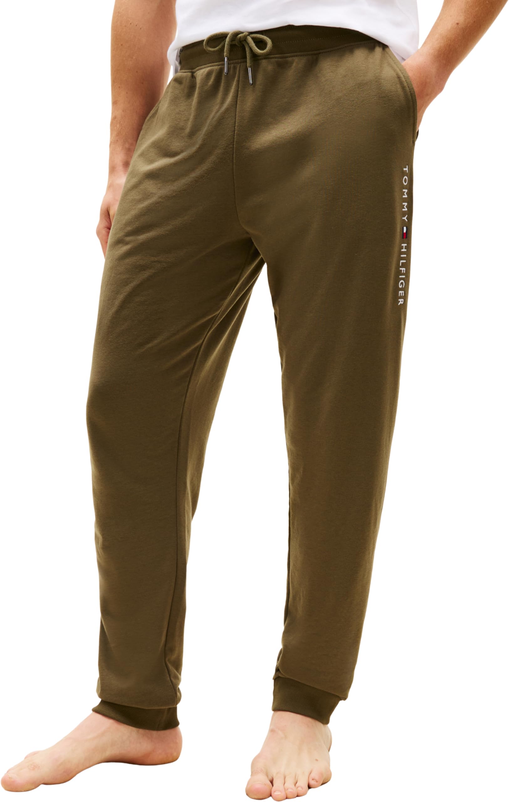 Tommy Hilfiger Herren Jogginghose Track Pant mit Tunnelzug
