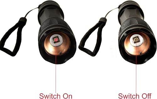 Miniatura 2 de Linterna infrarroja del iluminador del IR de E6 850nm para la caza, dispositivo de la cámara