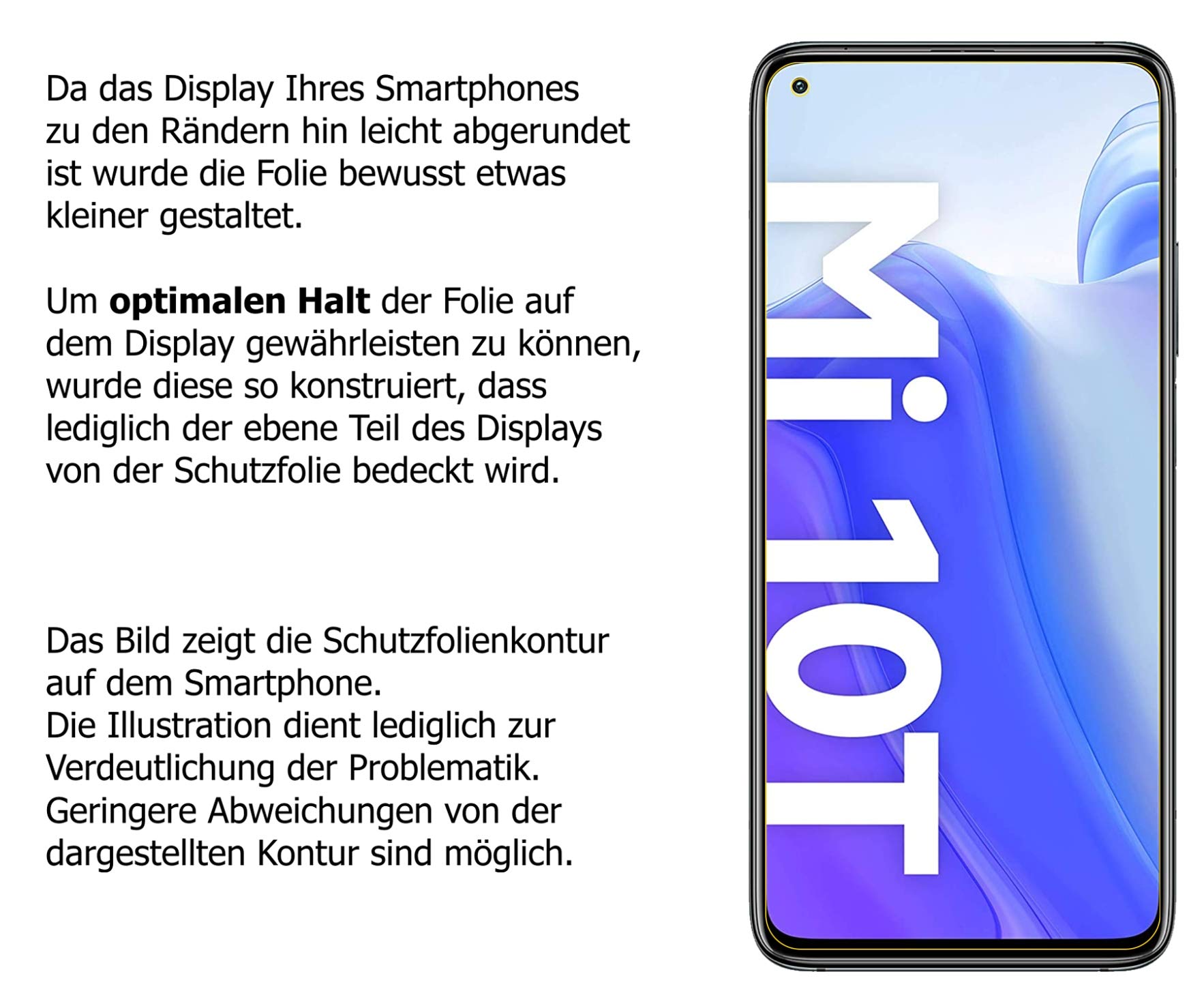 Dipos Pellicola Protettiva Antiriflesso Per Xiaomi Mi 10 Pro, Opaca E Anti-impronte, Made In Germany - 3