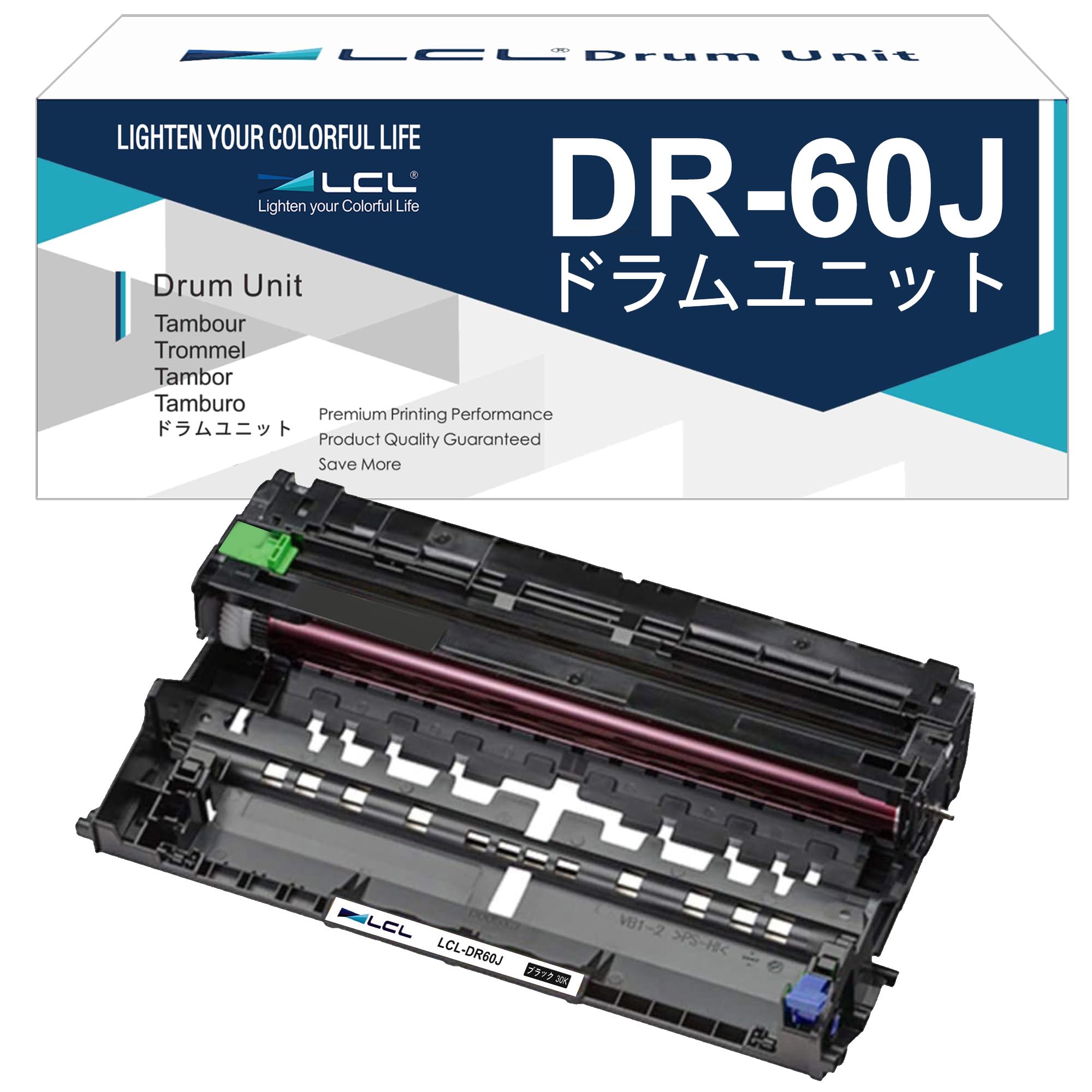 Amazon.co.jp: LCL Brother用 DR-60J DR60J 互換ドラムユニット (1