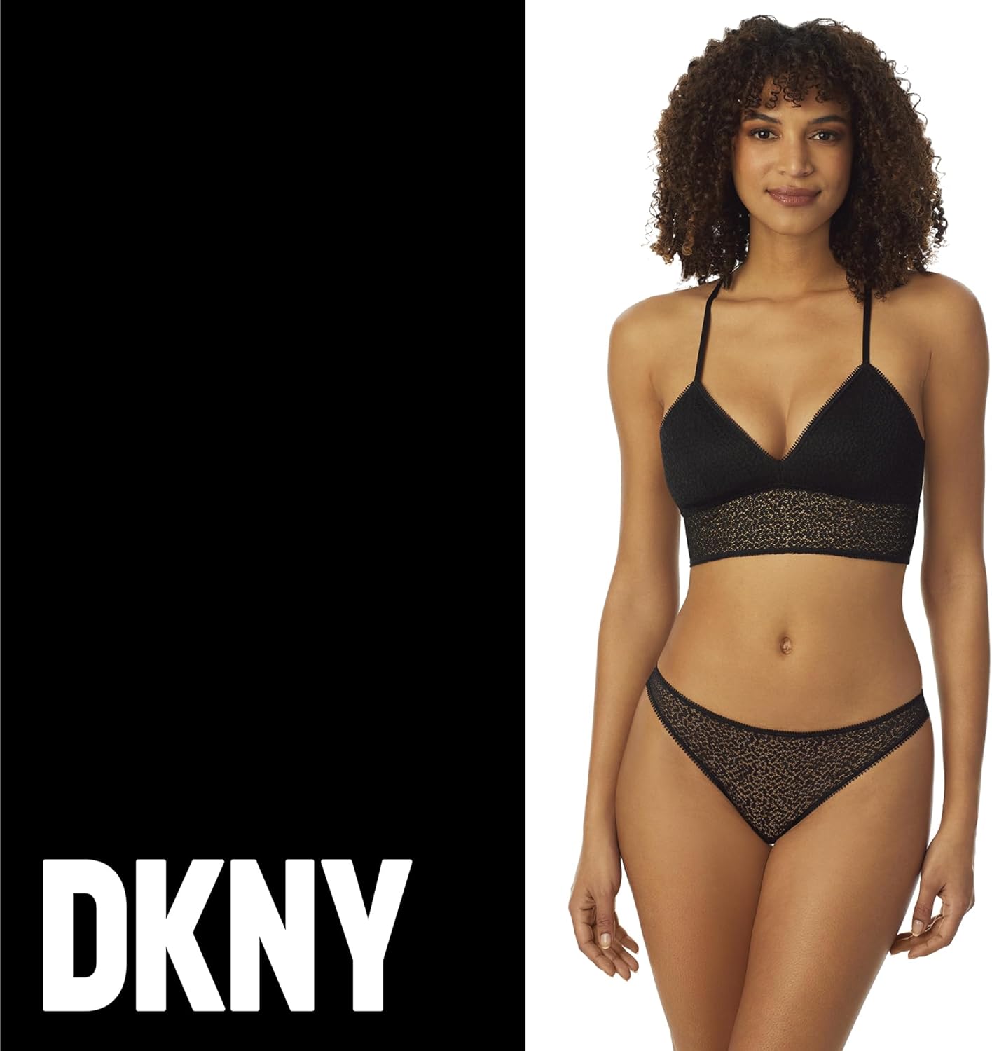 DKNY Modern Lace Unlined Demi Bra - Image 7