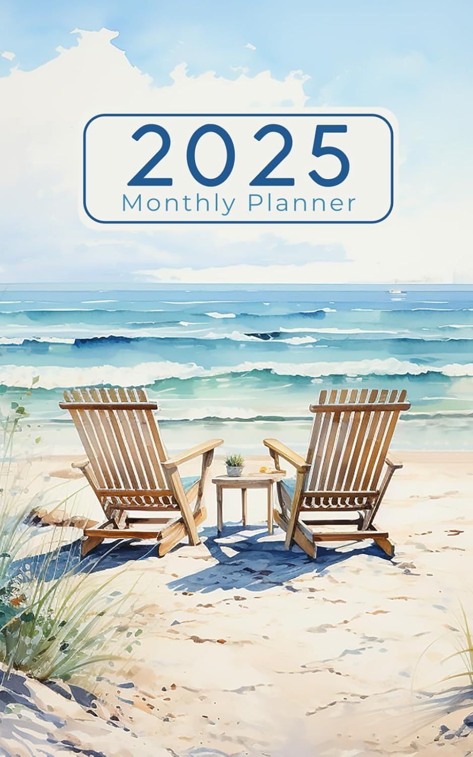 2025 Monthly Planner 12 Months from January to December