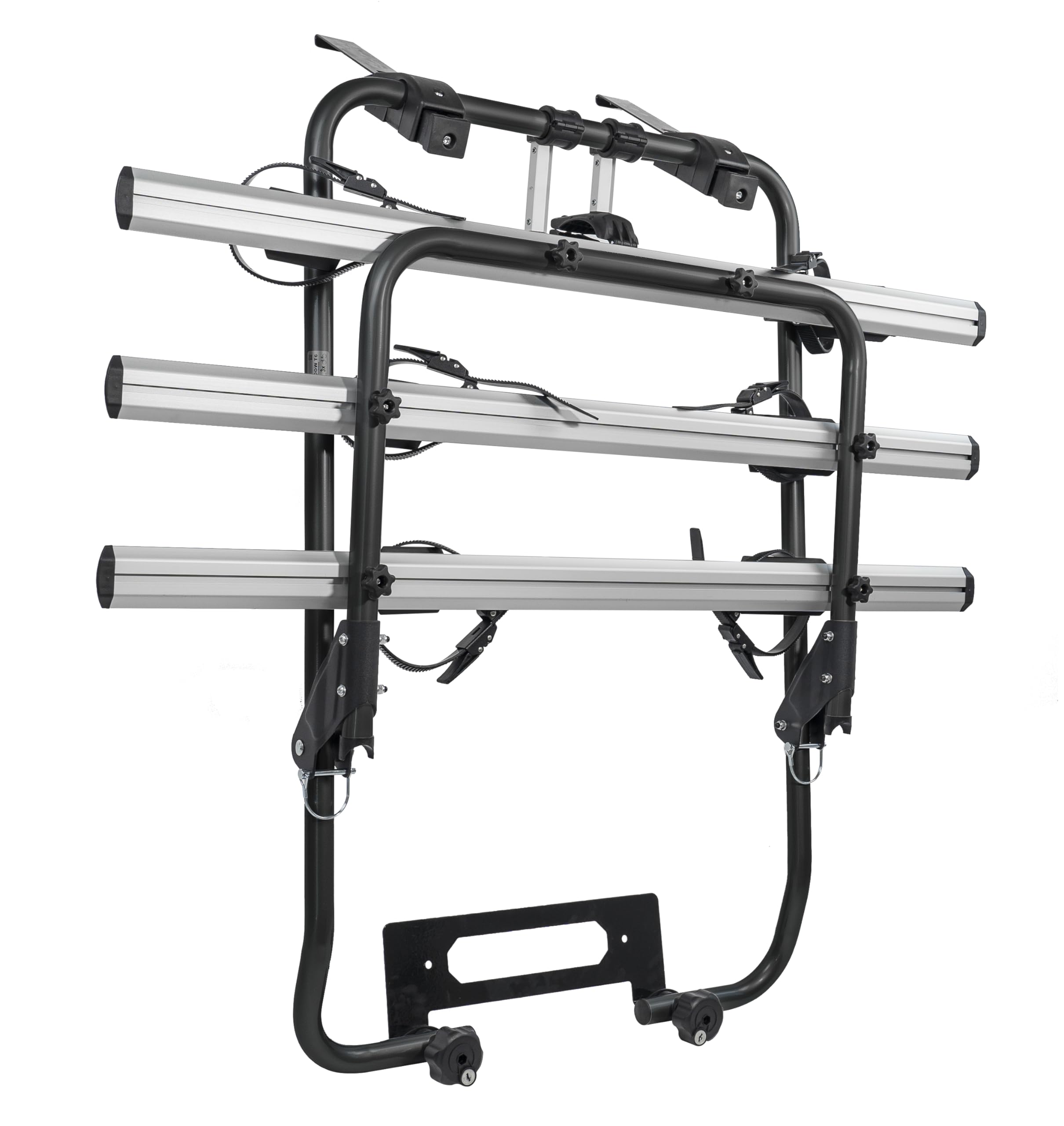 Portabici posteriore MENABO SHADOW BLACK do Volkswagen Caddy (2k) 2015-2021