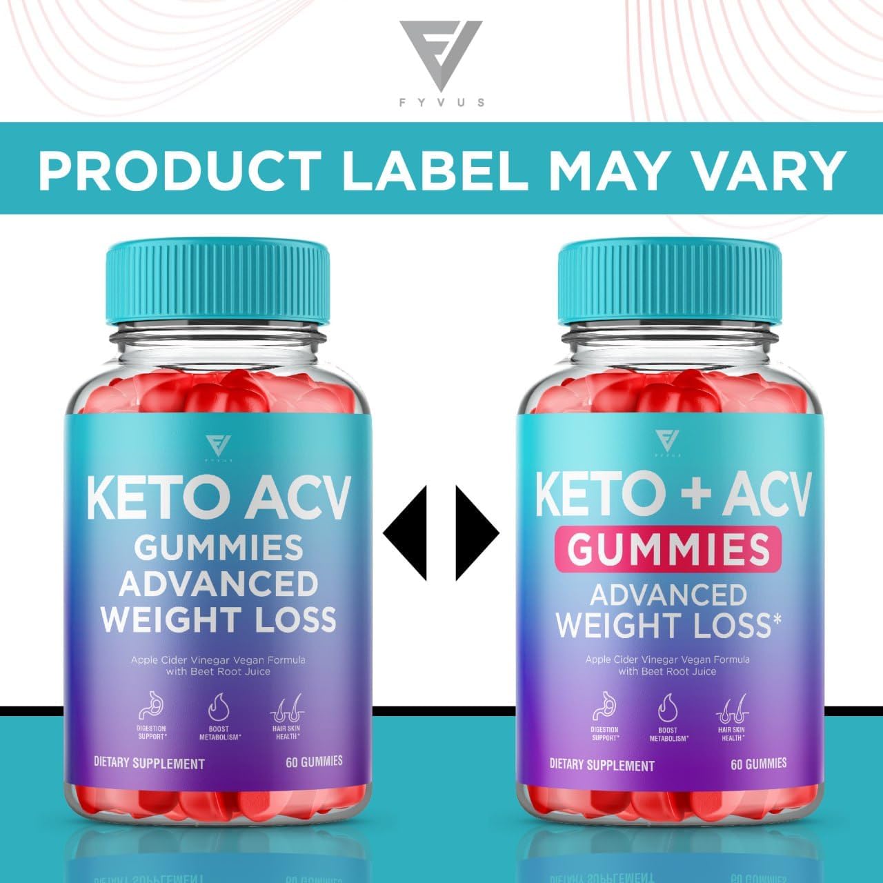 Keto ACV Gummies Advanced Weight Loss Shark Fat Tank, for Weightloss Oprah Winfrey Belly Diet Burner Works Fast, + Appetite Apple Cider Vinegar Supplement Women Men (60 Gummies)