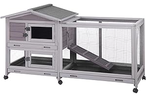 Aivituvin Hutch: Spacious Home for Happy Rabbits