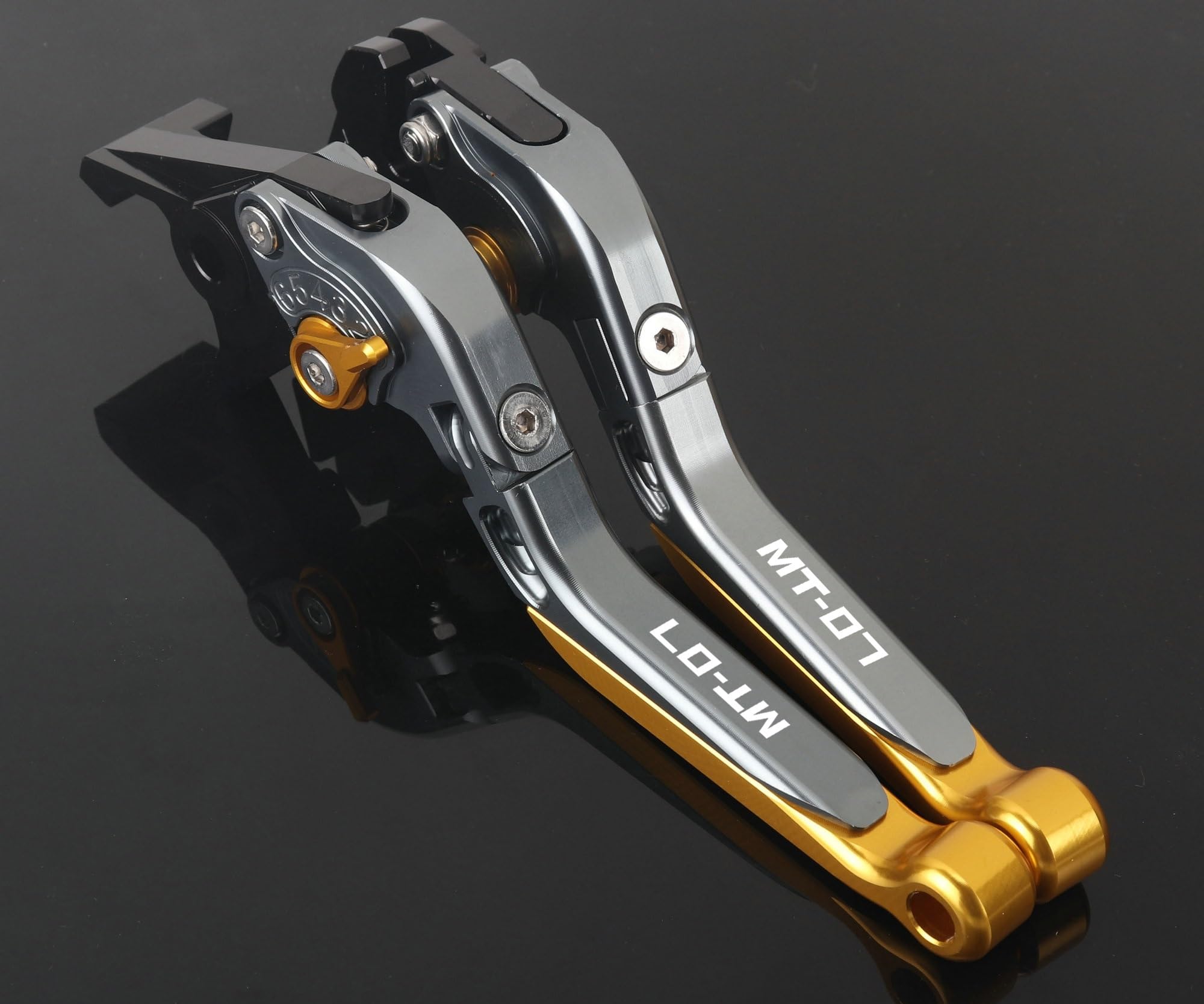 Brake Lever for Yam&aha MT-07 FZ07 MT07 2014-2024 Motorcycle Accessories Brake Lever Clutch Lever Set Adjustable Folding Handle Guard Levers