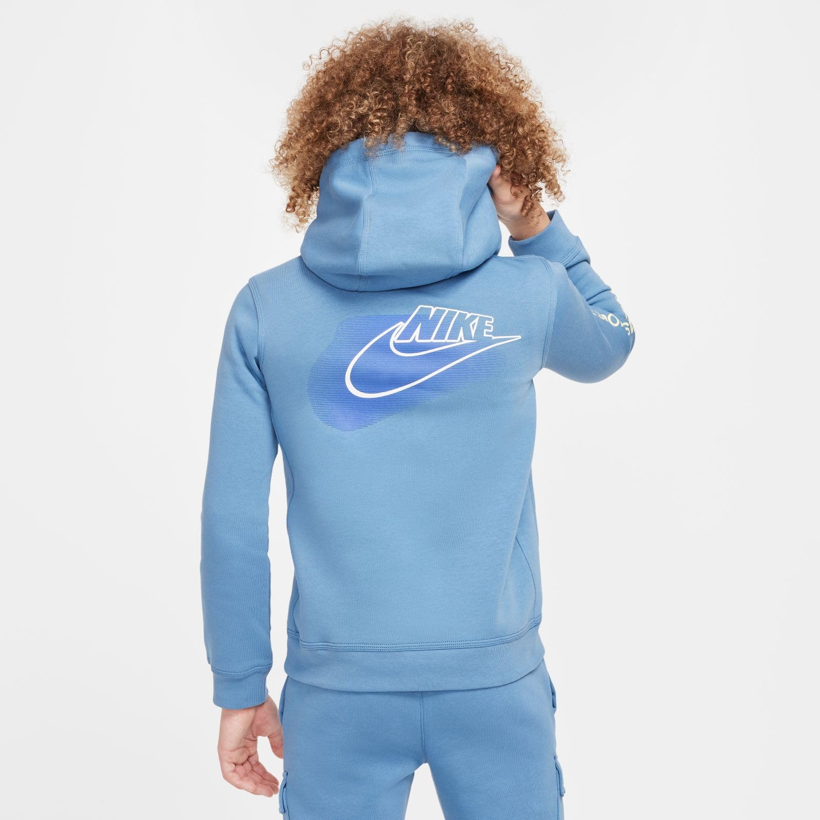 Nike B NSW Si FLC Po Hoodie Bb2 Top Bambini e Ragazzi