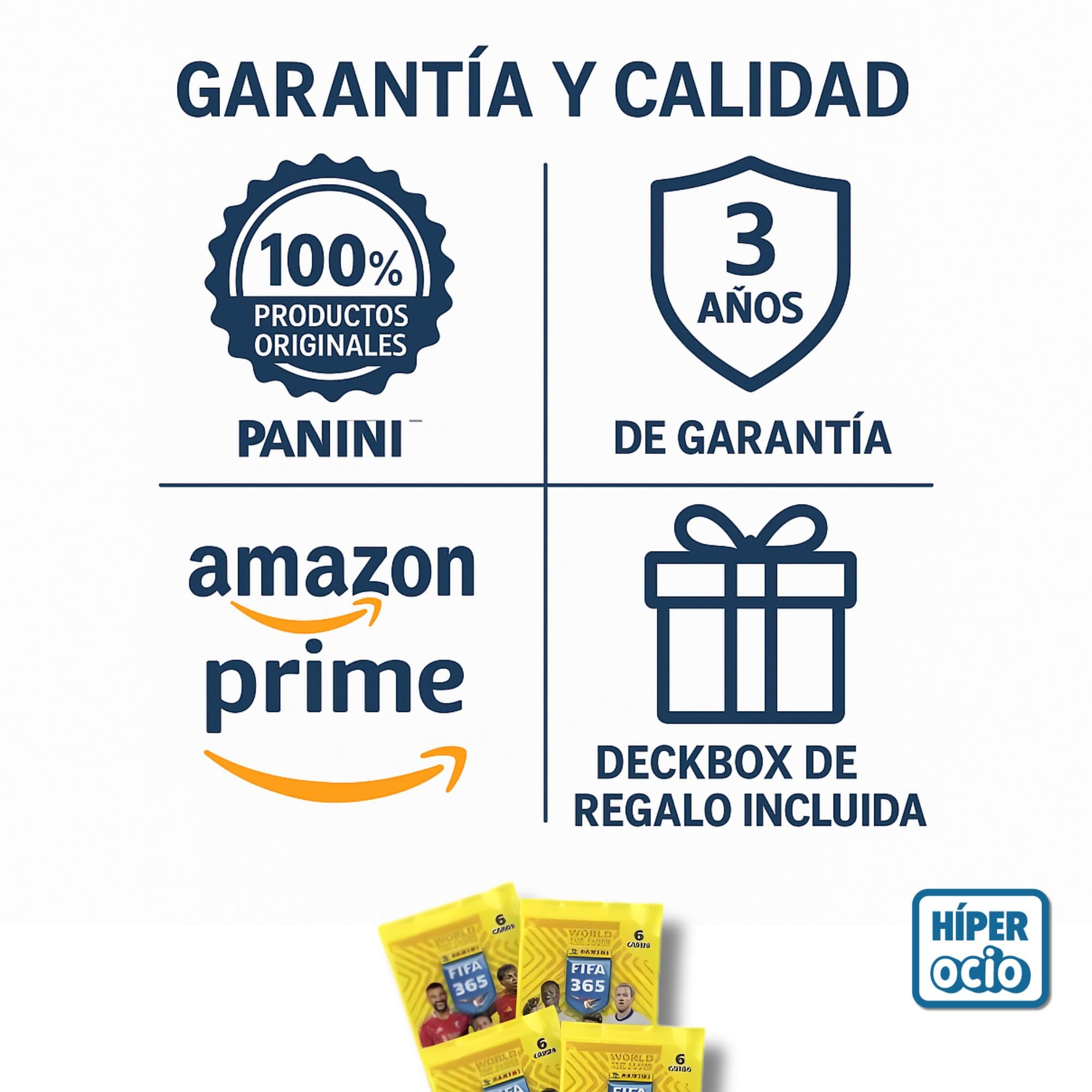 Panini FIFA 365 Adrenalyn 2026, Colección de Cartas, Pack Inicial con Archivador, Diferentes Versiones de Sobres, Deck Box de Regalo para repetidas (Premium+24)