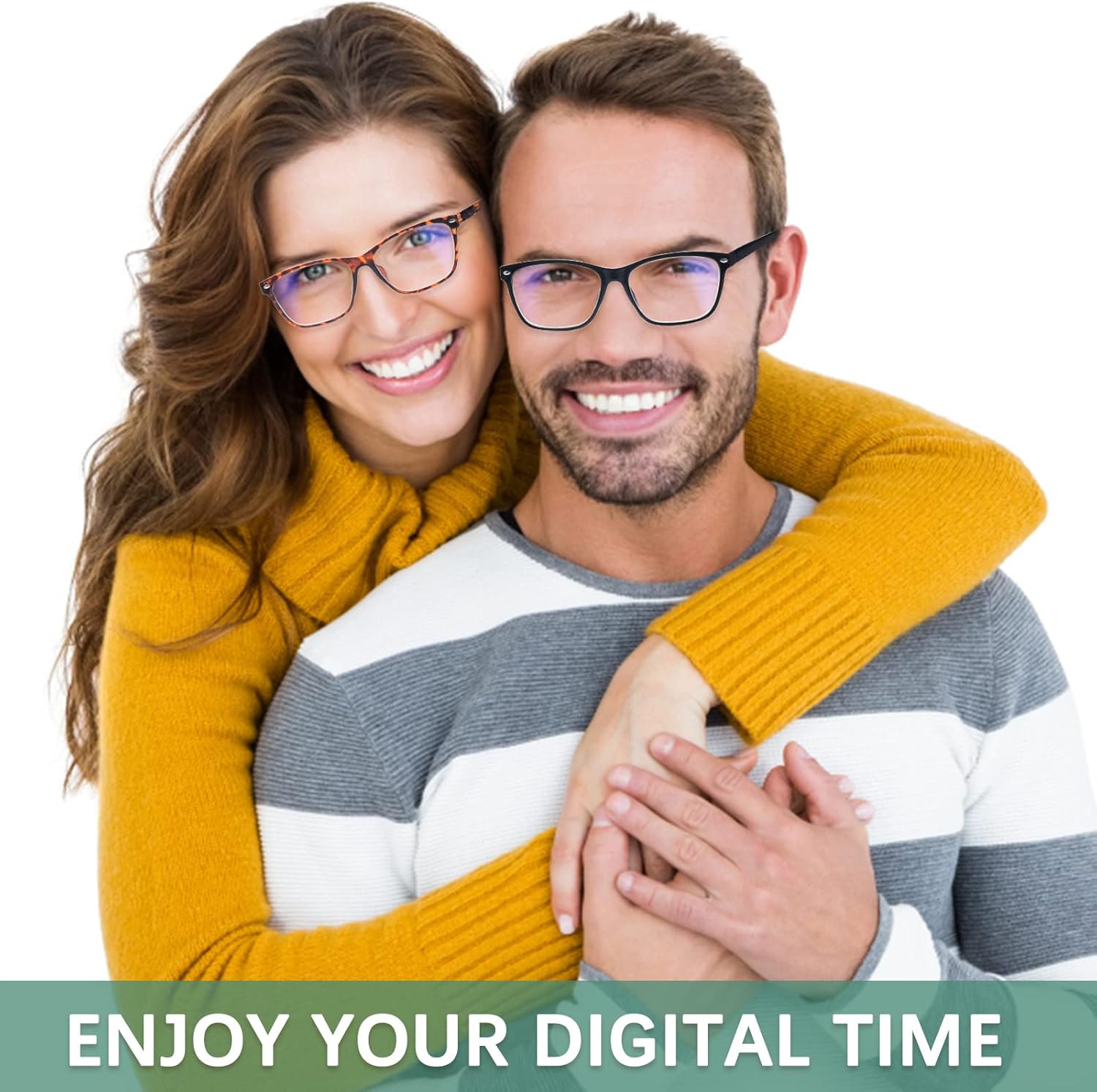 CLASAGA Progressive Multifocus Reading Glasses for Women, Blue Light Blocking Ladies Computer Readers with Spring Hinge. - Image 6