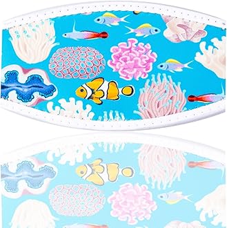 Seabbo Diving Mask Slap Straps Cover Neoprene Creative Retro Swimming Goggles Glasses Strap Head Band Parts Accessories