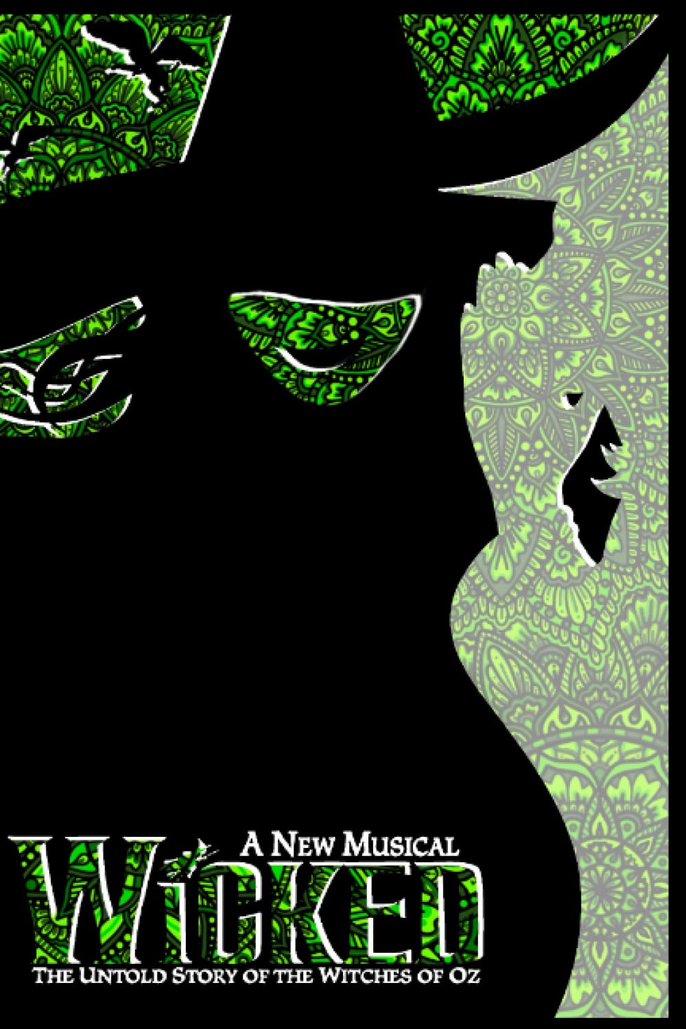 Wicked the Musical Mandala Notebook: Wicked the Musical Mandala ...