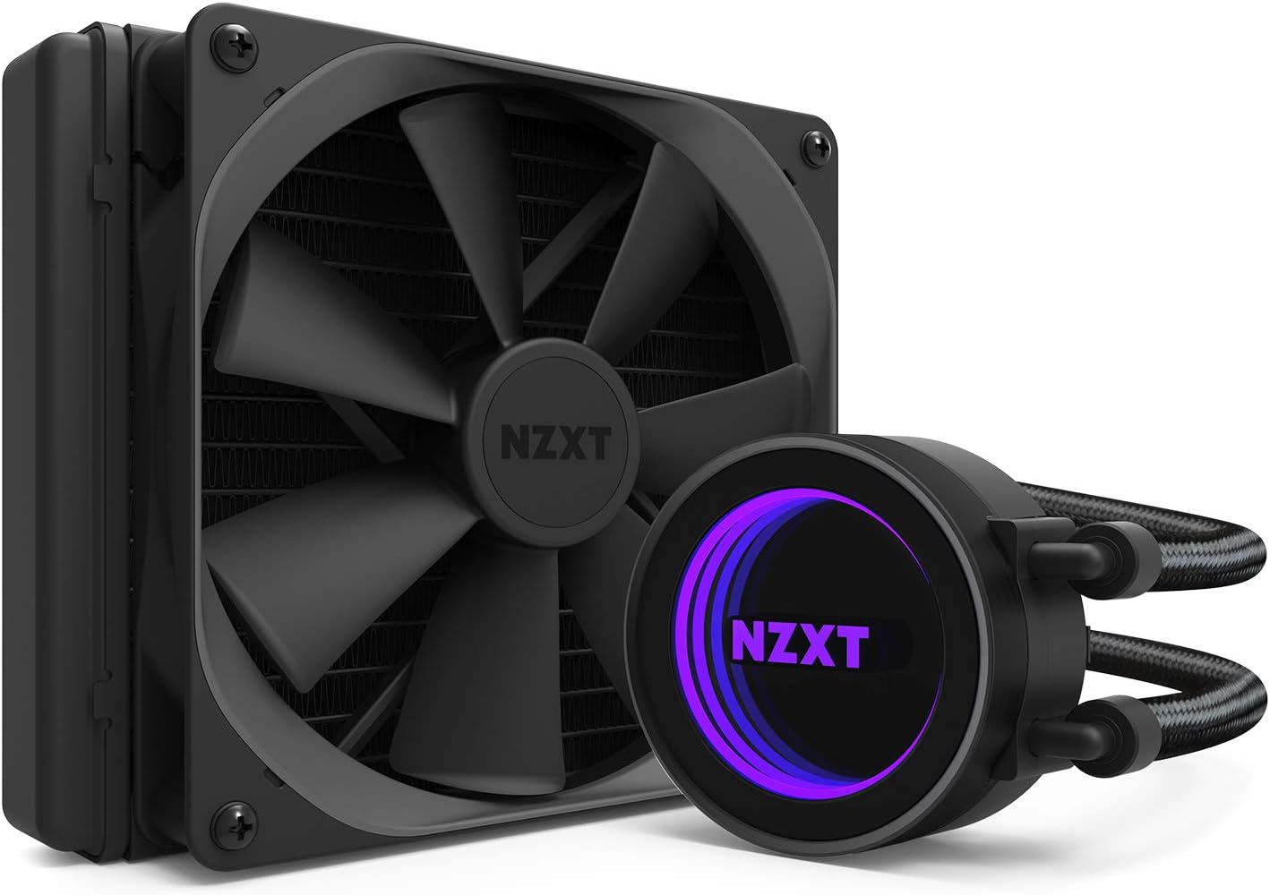 NZXT Kraken X42 140mm - All-in-One RGB CPU Liquid Cooler - CAM-Powered - Infinity Mirror Design - Performance Engineered Pump - Reinforced Extended Tubing - AER P140mm Radiator Fan (Included)