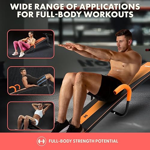 Miniatura 12 de SQUATZ Adjustable Bench for Home Gym - Versatile Weight Bench for Men & Women - Ergonomic Workout Bench for Bench Press & Full Body Exercise