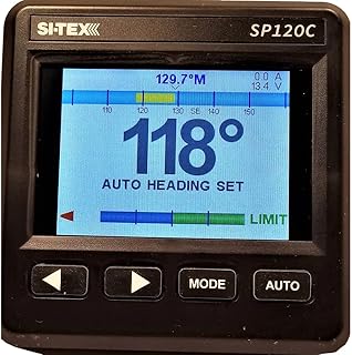 Si-tex SP-120 Color System w/Rudder Feedback & Type S Mechanical Dash Drive