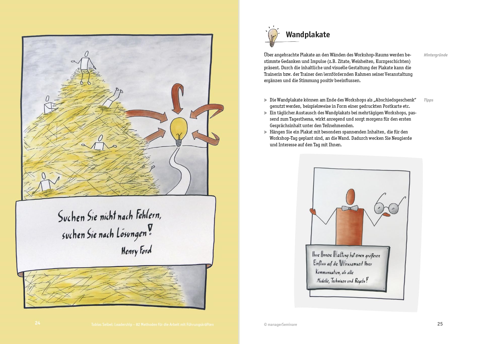 Leadership: 82 Methoden für die Arbeit mit Führungskräften: Workbook für Training, Coaching und Facilitation (Edition Training aktuell)