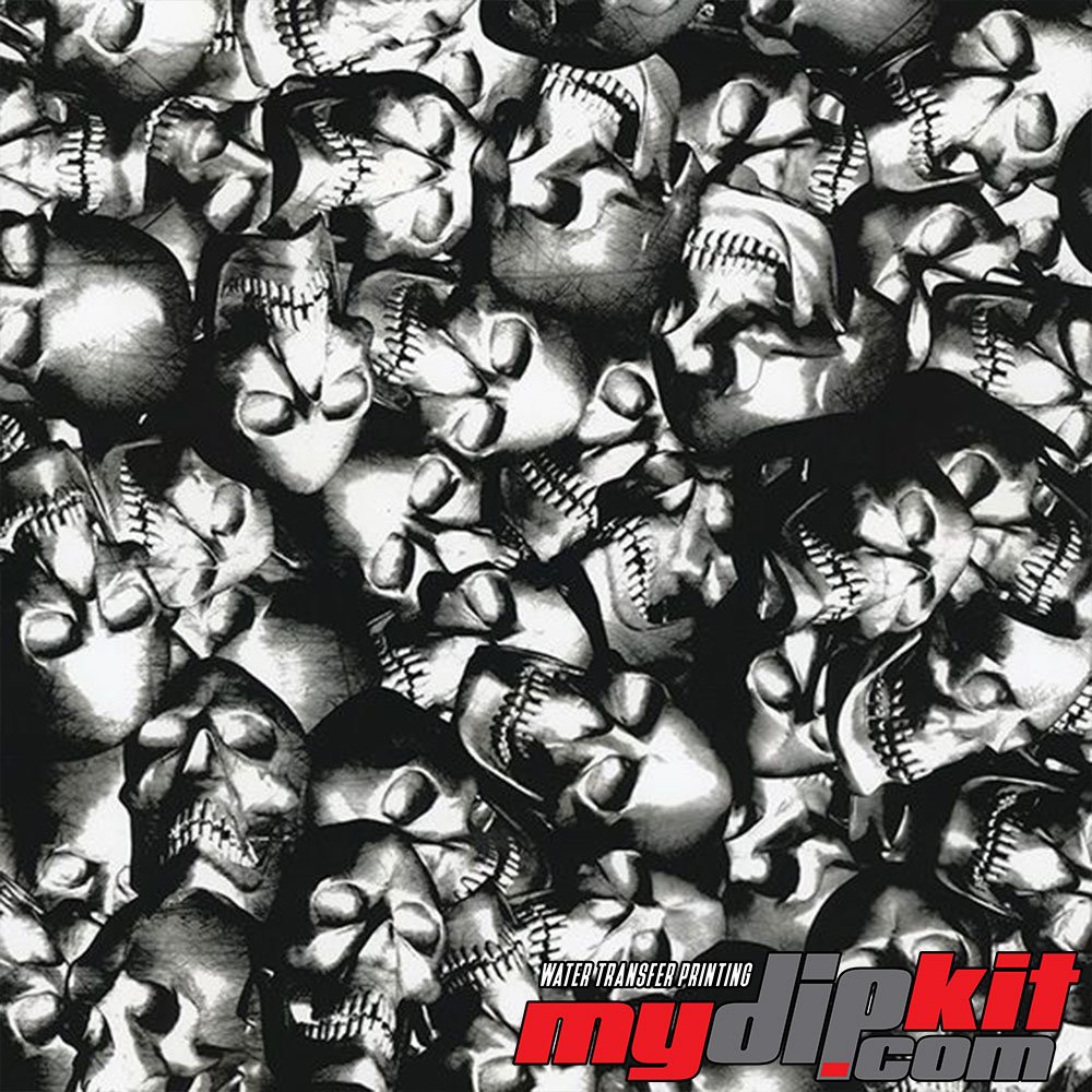 Water Transfer Printing Film - Hydrographic Film - Hydro Dipping - Skulltopia - DD-920-A
