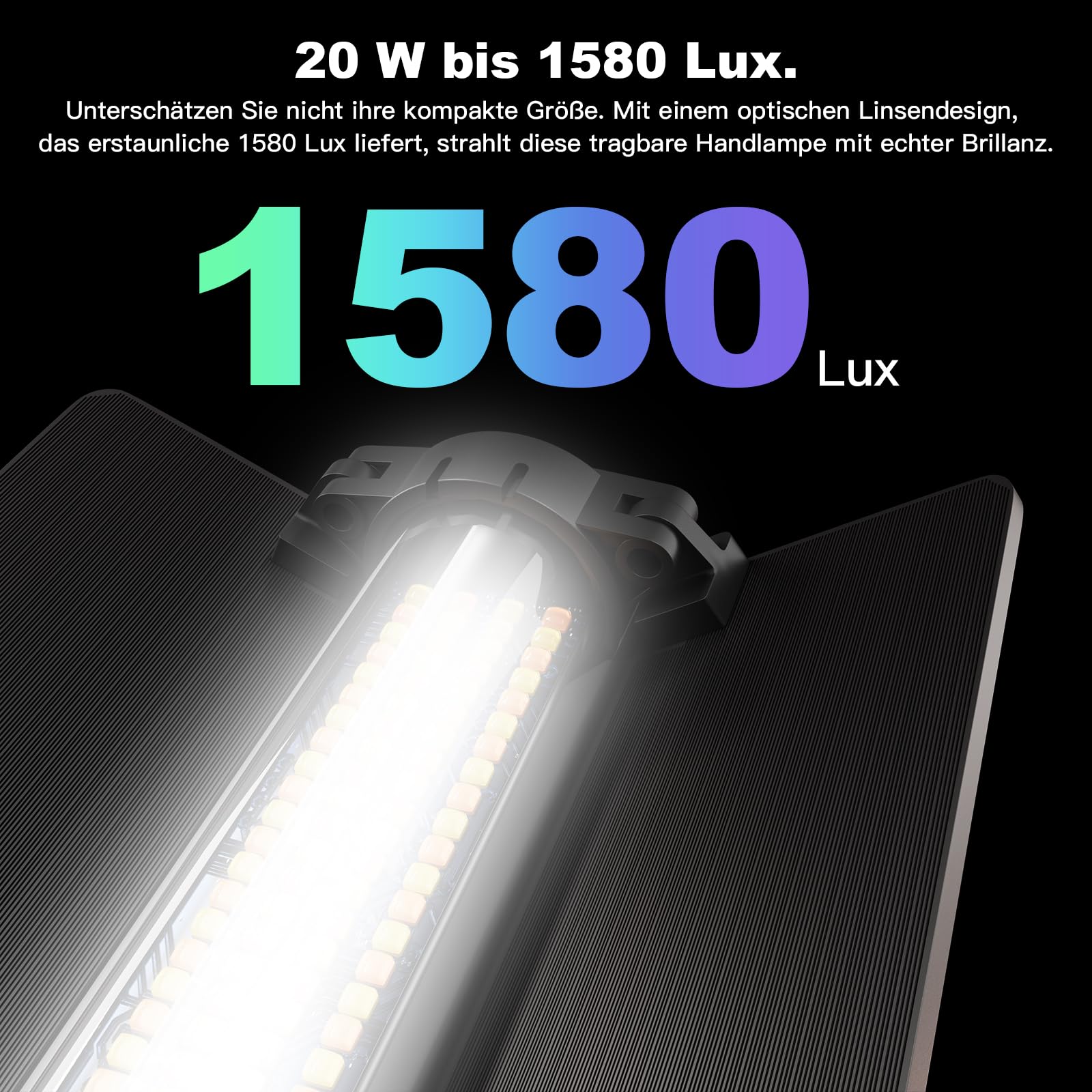 Godox LC500R Mini-RGB-Lichtschlauch Light Stick Hand-held 2500K-8500K Full Color Smartphone APP 15 Lichteffekte mit Scheunentor + Tragetasche