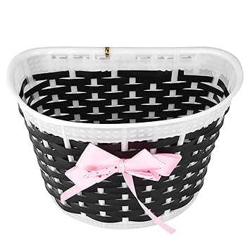 Wear-Resistant Beautiful Durable Girls Bike Basket, Harmless Bike Basket, for Bike Kids Children