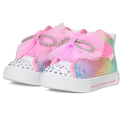 SKECHERS KIDS Twinkle Sparks 314826N (Toddler) Girls Shoes Light Pink/Multi