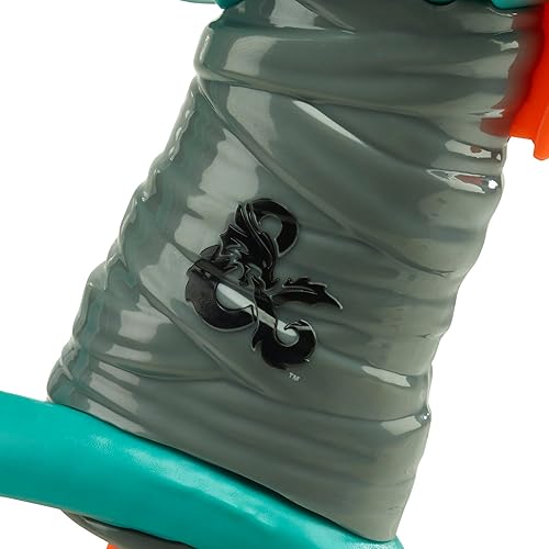 Miniatura 3 de NERF Dungeons & Dragons Lanzador de dardos Rakor con 4 dardos Elite 2.0, juegos al aire libre para niños, juguetes D&D Blaster para edades de 8 años