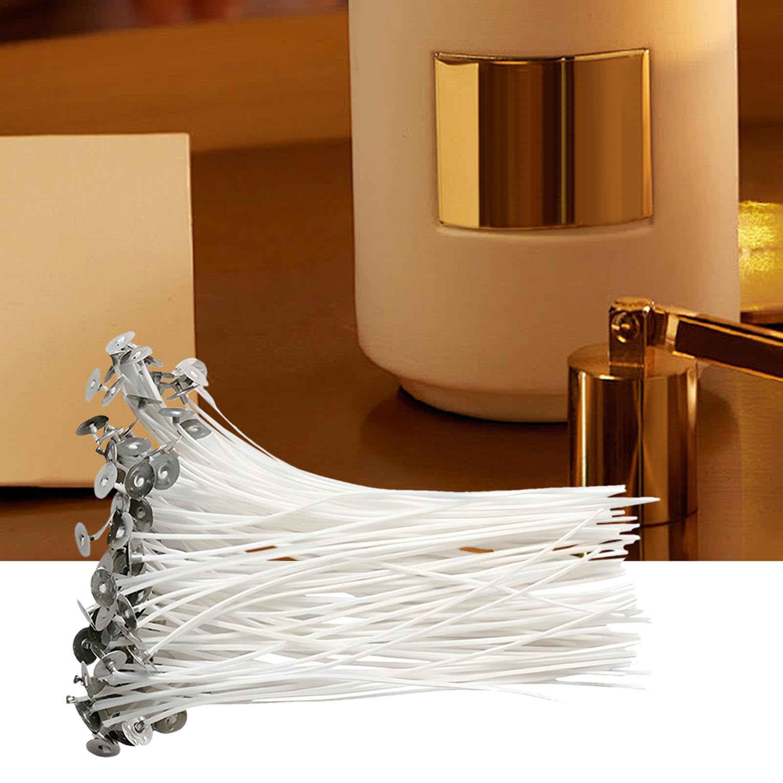 100 Pièces/ensemble Mèches De Bougie Sans Fumée Ci... - Grandado