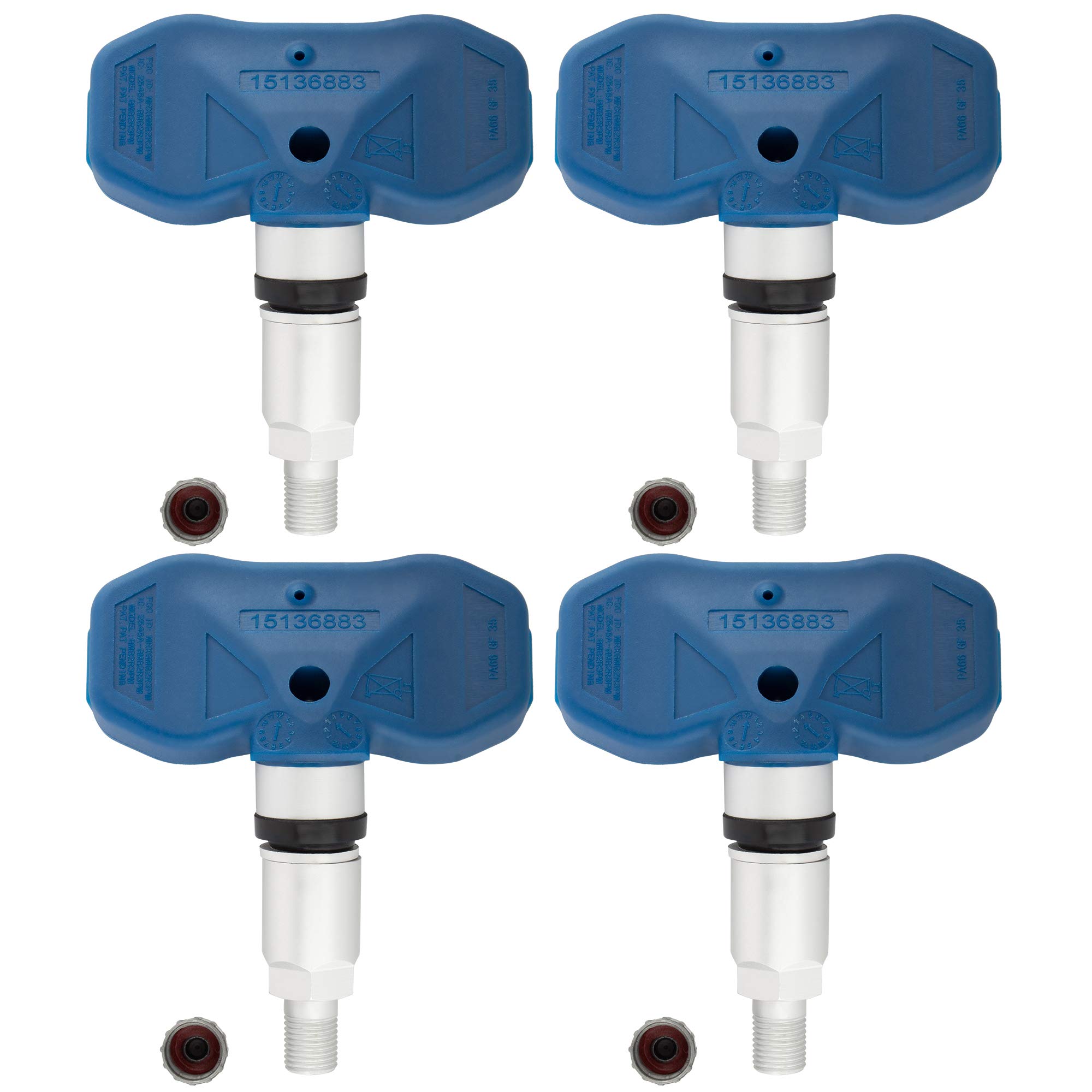 15136883 4x TPMS Tire Pressure Sensor For GM 2004 Chevrolet