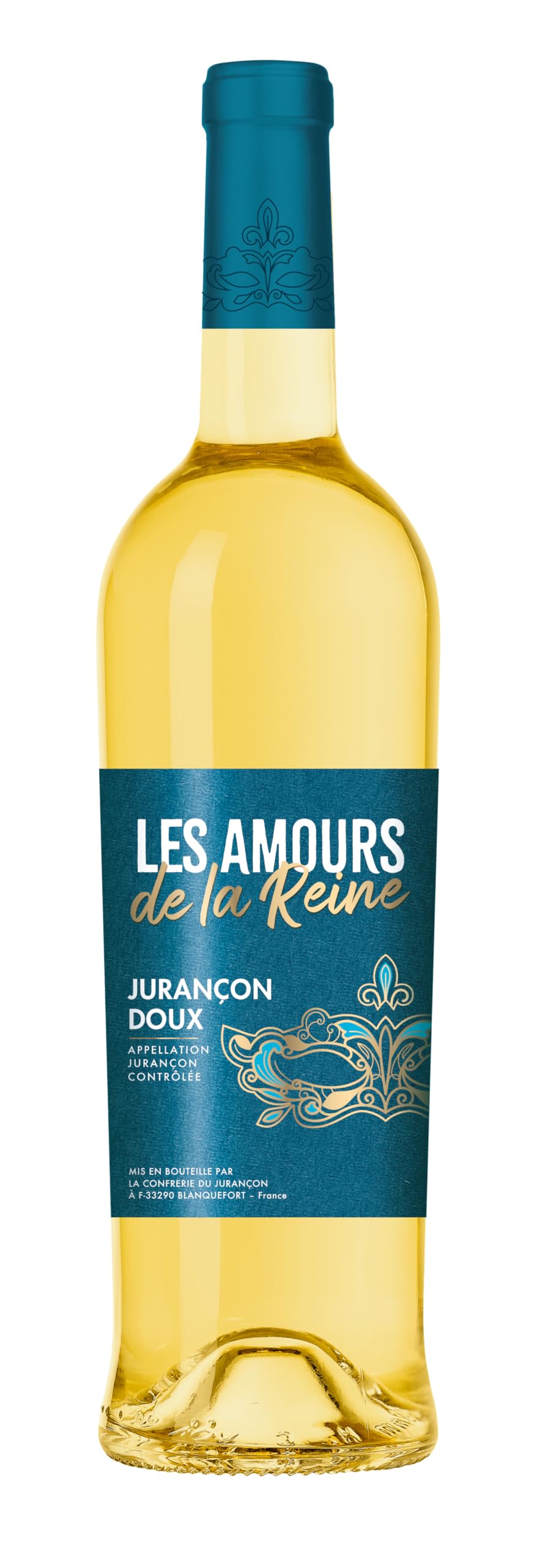 Jurançon Moelleux - Les Amours de la Reine - Vin Blanc - AOP Jurançon - Lot de 6 bouteilles x 75 cl