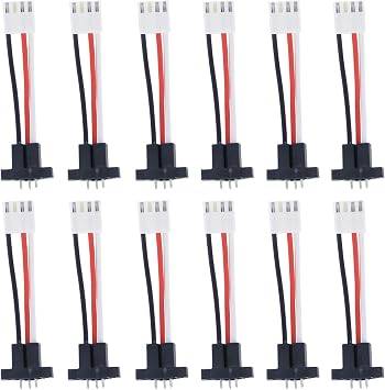 First Alert BRK ADK-12 Smoke Alarm Adapter Plug for Kidde Hardwire Smoke Alarms, Pack of 12, White/Black