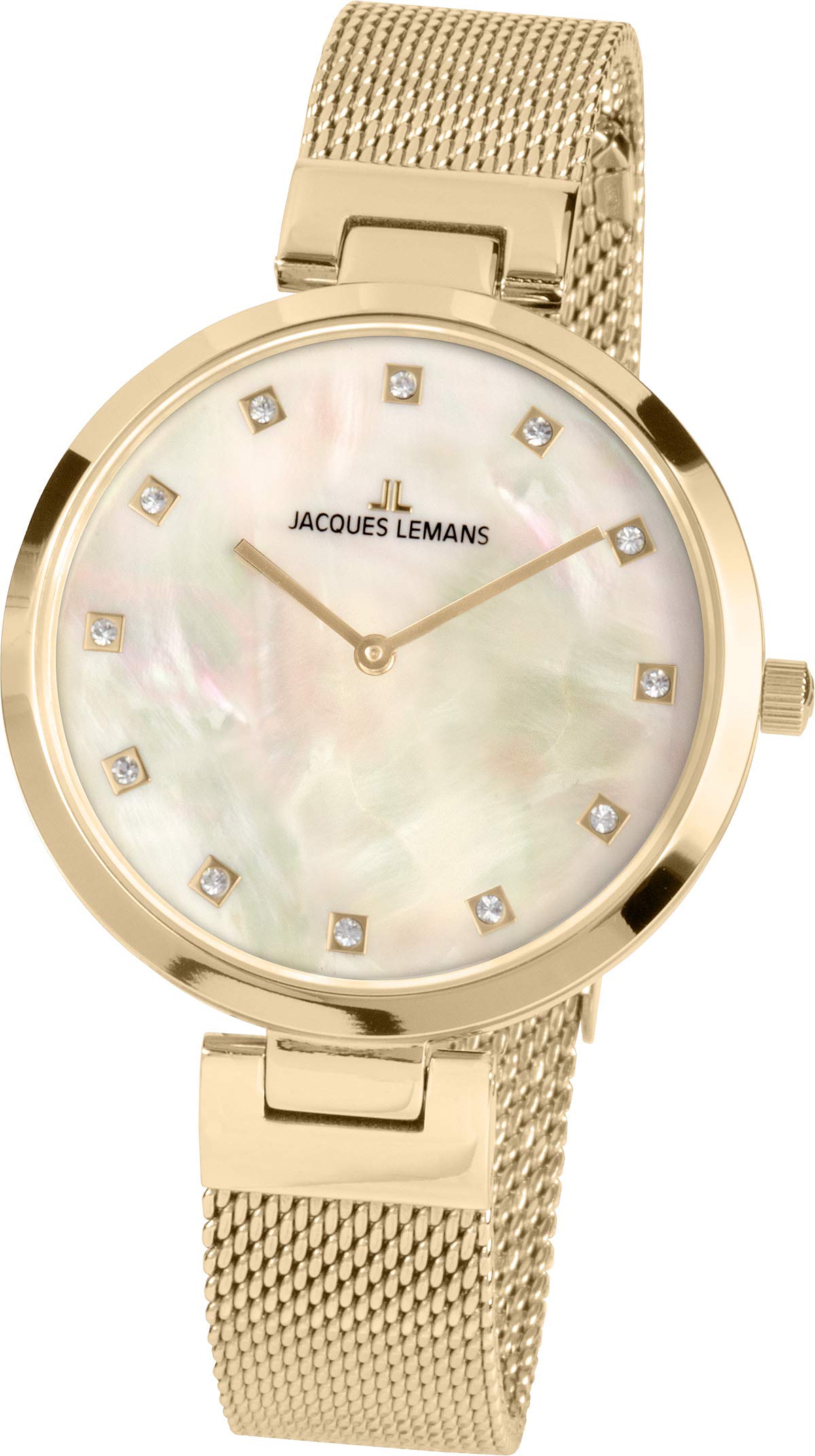 JACQUES LEMANS Damen-Uhren Analog Quarz 32016495