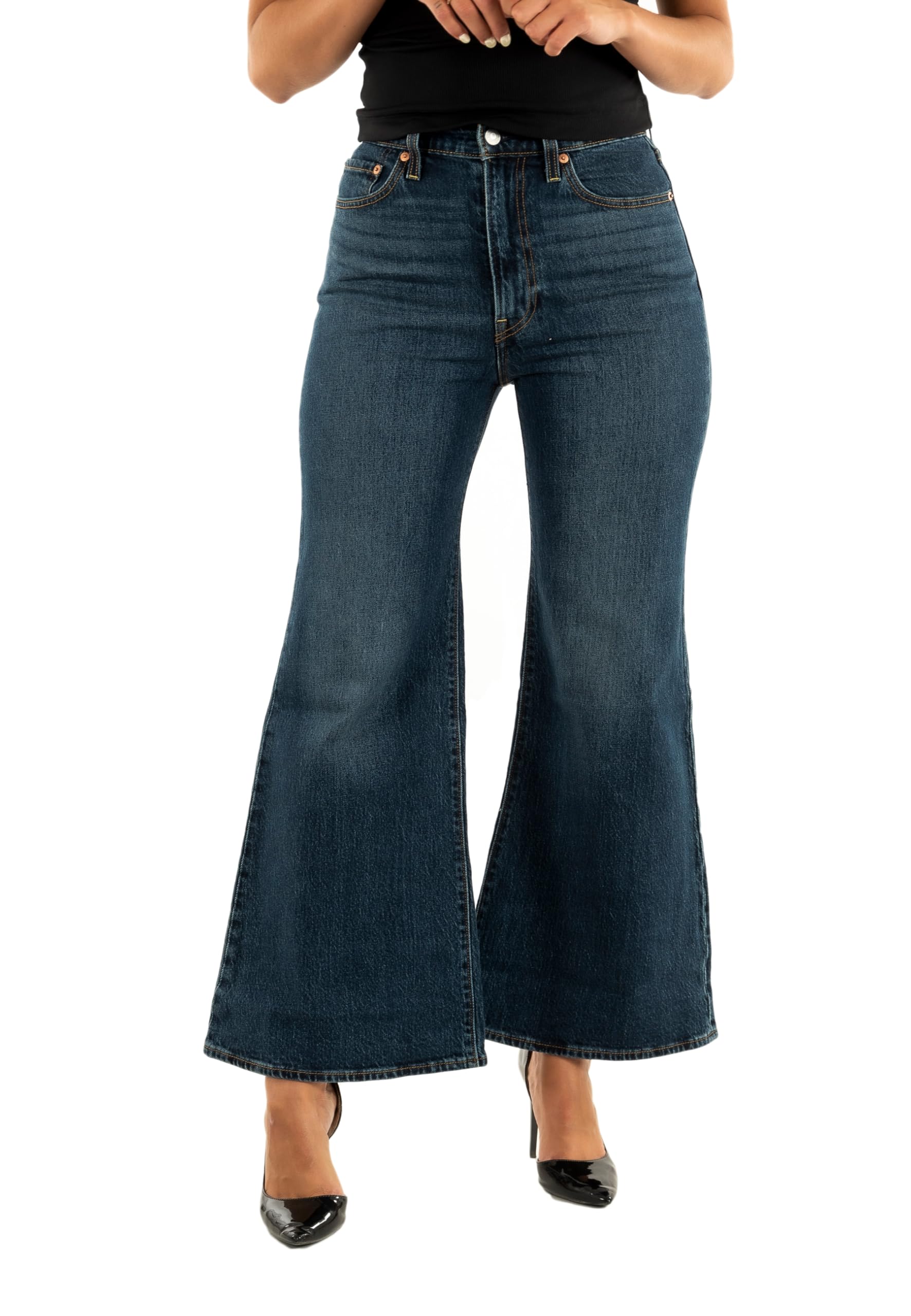 Levi's Ribcage Bells - Dżins Kobiety