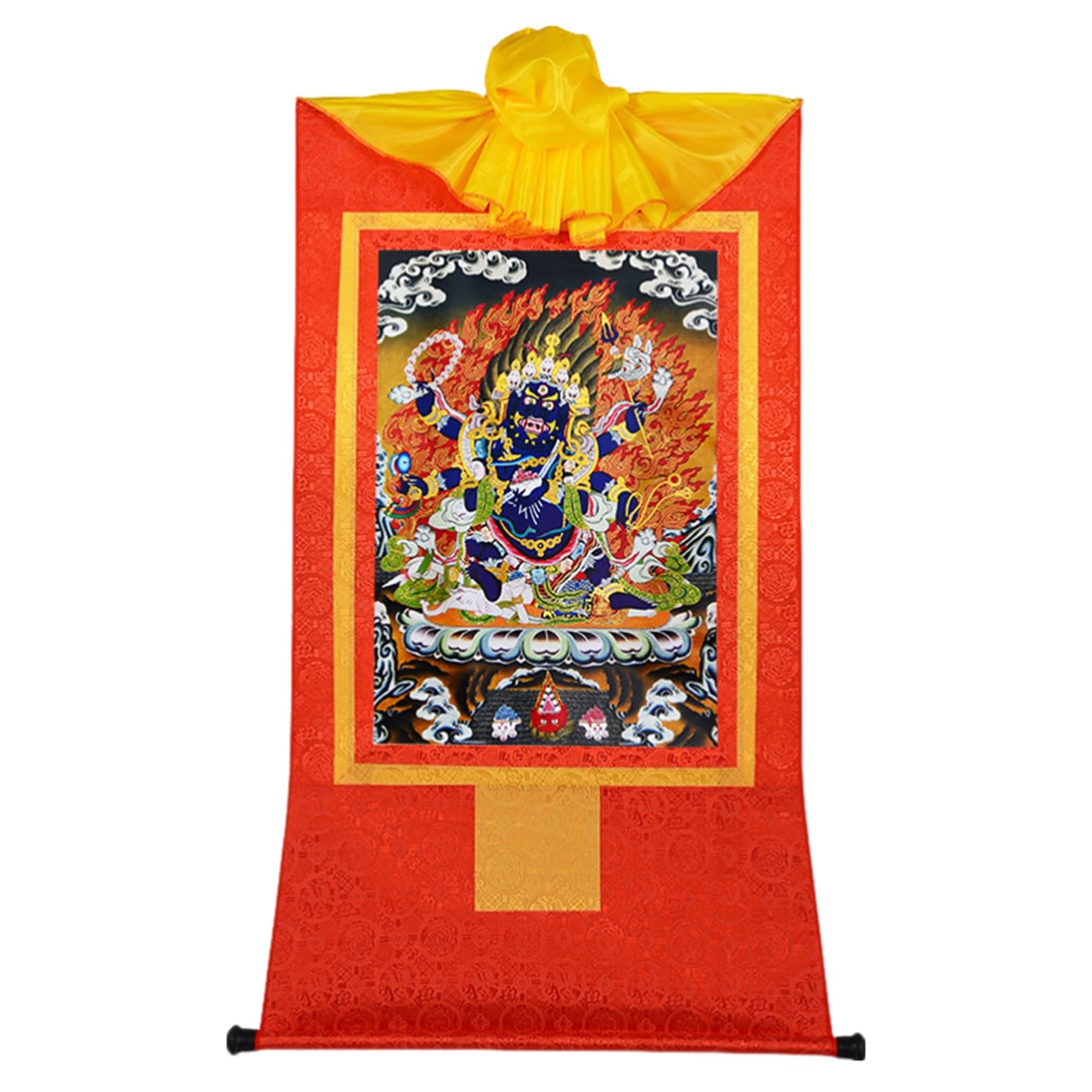 Amazon.co.jp: 仏教の唐カードは錦を織り、唐カードは壁掛けし  