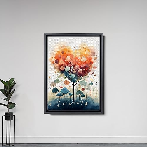 Miniatura 5 de Boho Nursery Wall, Rainbow Wall Decor Prints Art, Heart Art prints, Toddler Bedroom Bathroom Room Playroom Classroom Cute Modern Boho Print