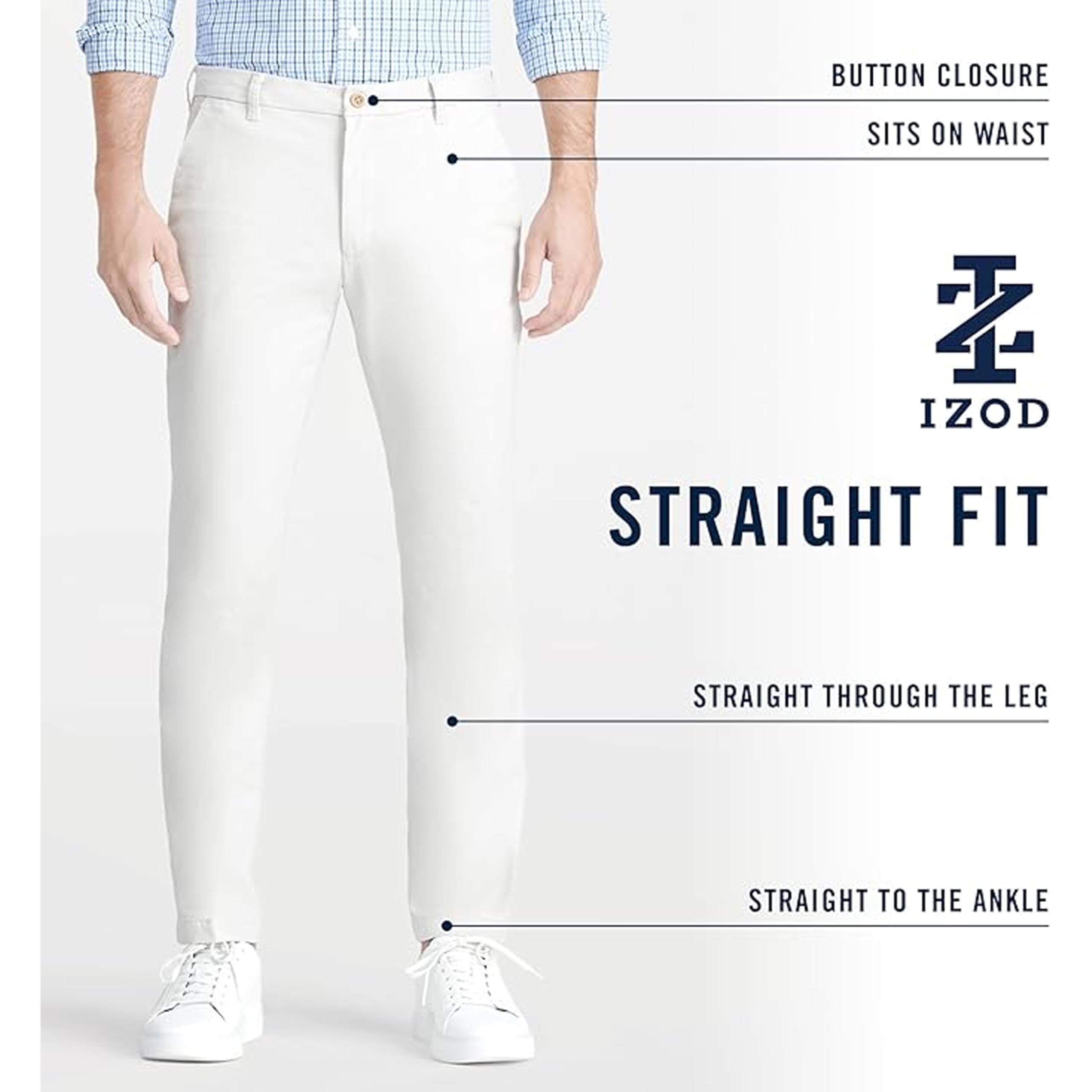 Izod 45fm091 - Pantalones Informales Hombre