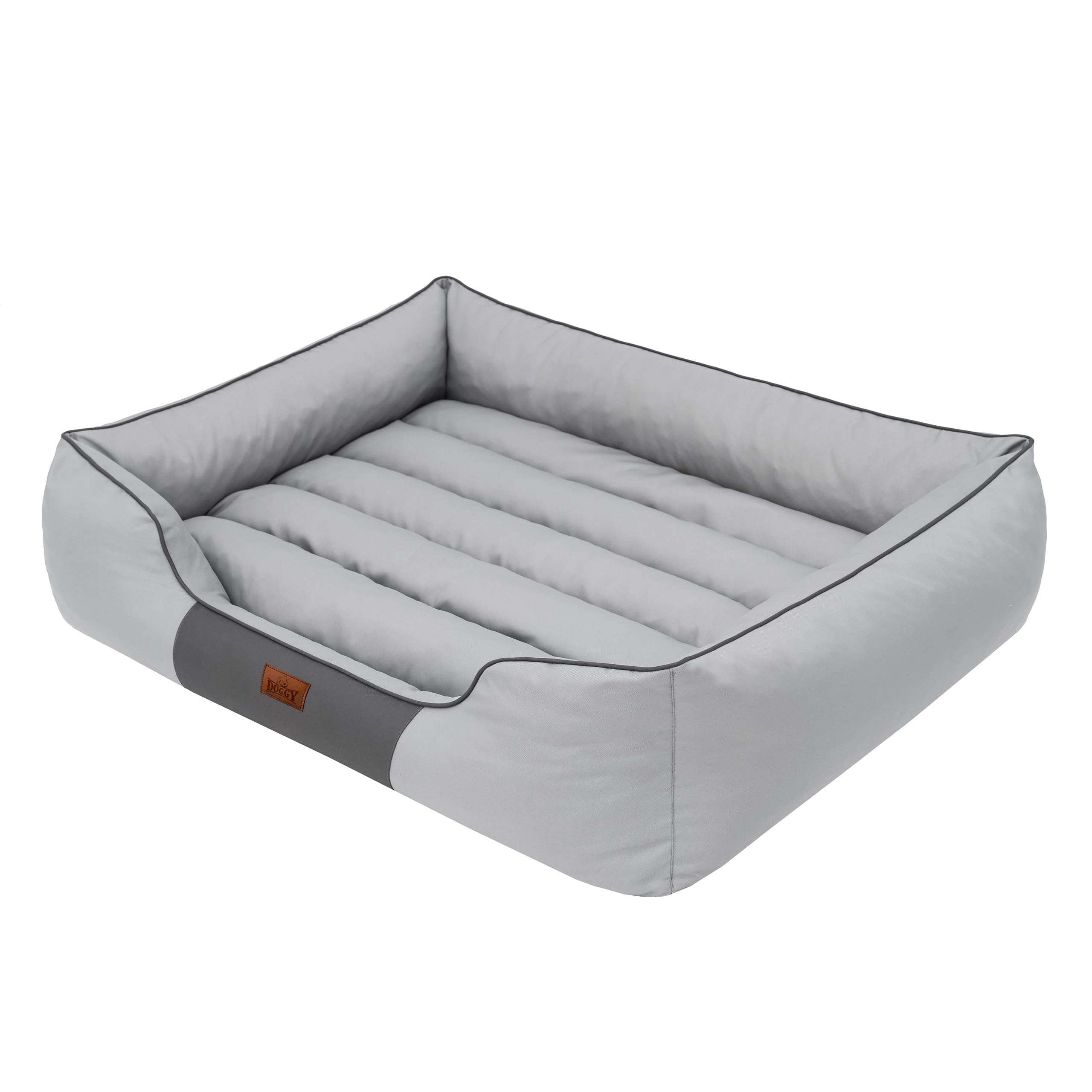 Cuccia per animali domestici, cuscino per cani, cuccia per cani, lettino, cuscino per cani, letto per cani, materasso XL – 85 x 65 cm cenere