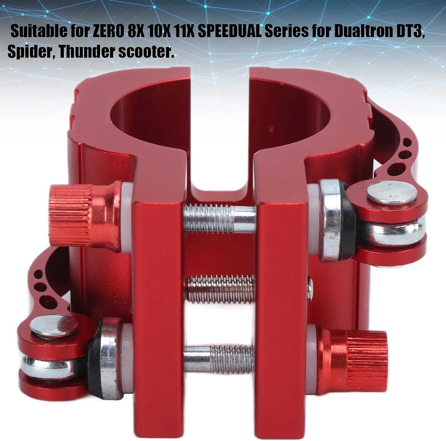 VBESTLIFE Electric Folding Clamp, Aluminum Alloy Vertical Rod Rugged Lock for 8X 10X 11X Series