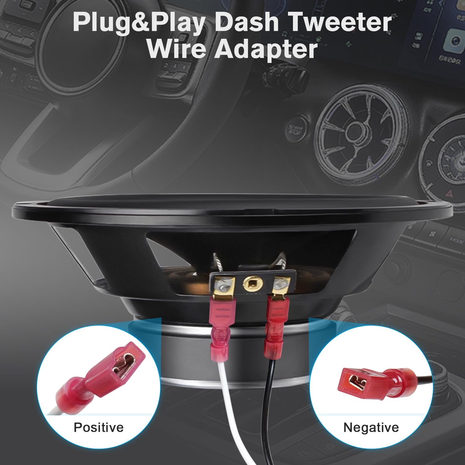 Amazon.com: Zenoruslky Tweeter Speaker Wire Harness Compatible