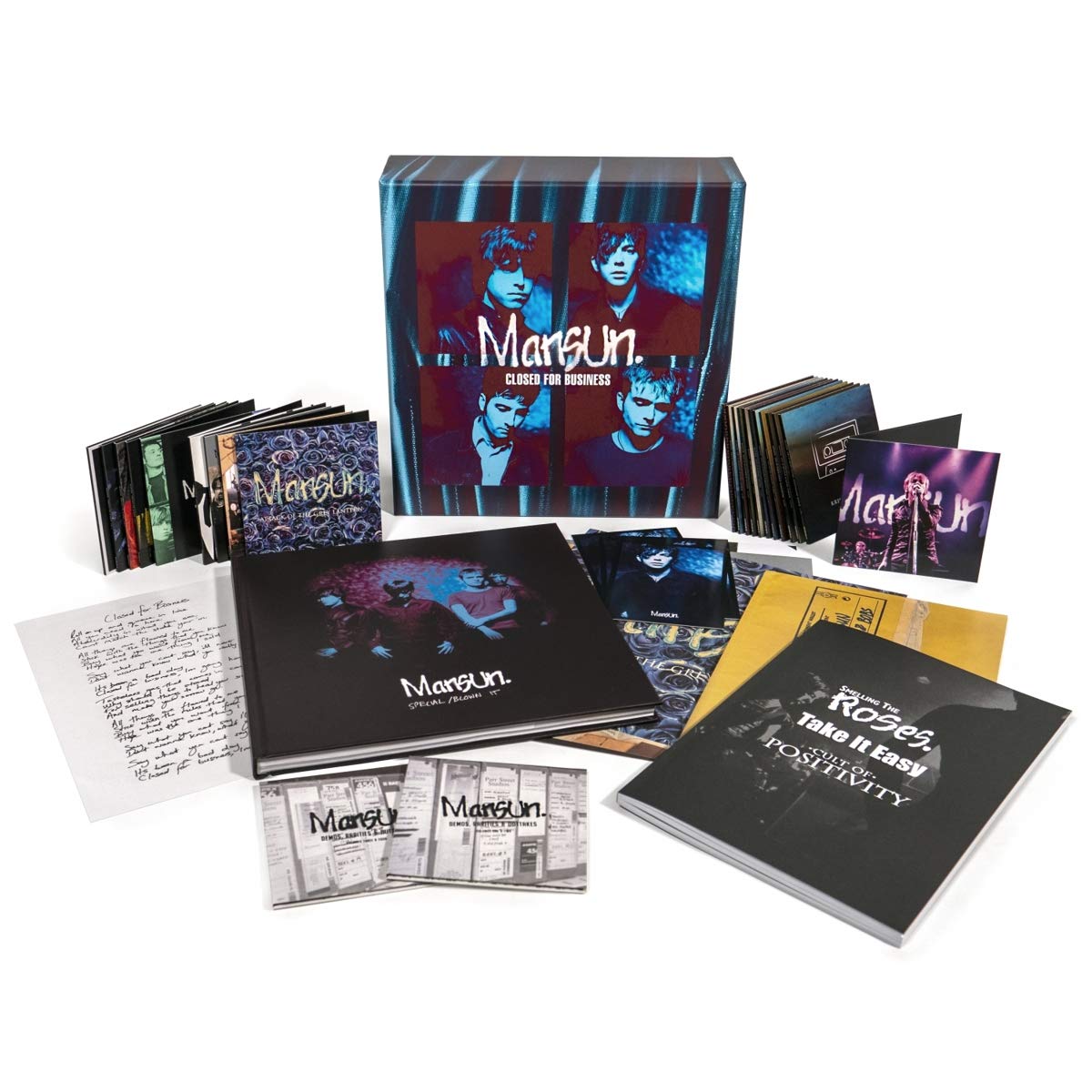 Mansun Closed For Business Ultimate Mansun Collection 25th Anniversarydeluxe Box Set 24cd Dvd Book Amazon Com Music