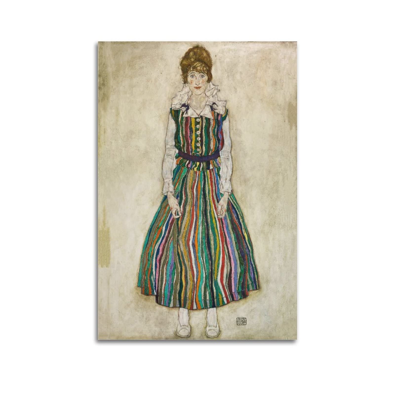 Egon Schiele、エゴン・シーレ【MADCHENKOPF】