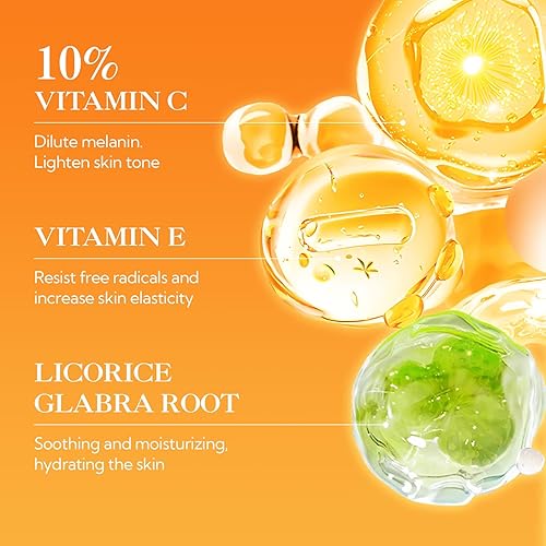 Miniatura 6 de LANBENA Revolucionario suero de vitamina C para cara, suero iluminador de Fcae con niacinamida, esencia iluminadora antienvejecimiento para pieles