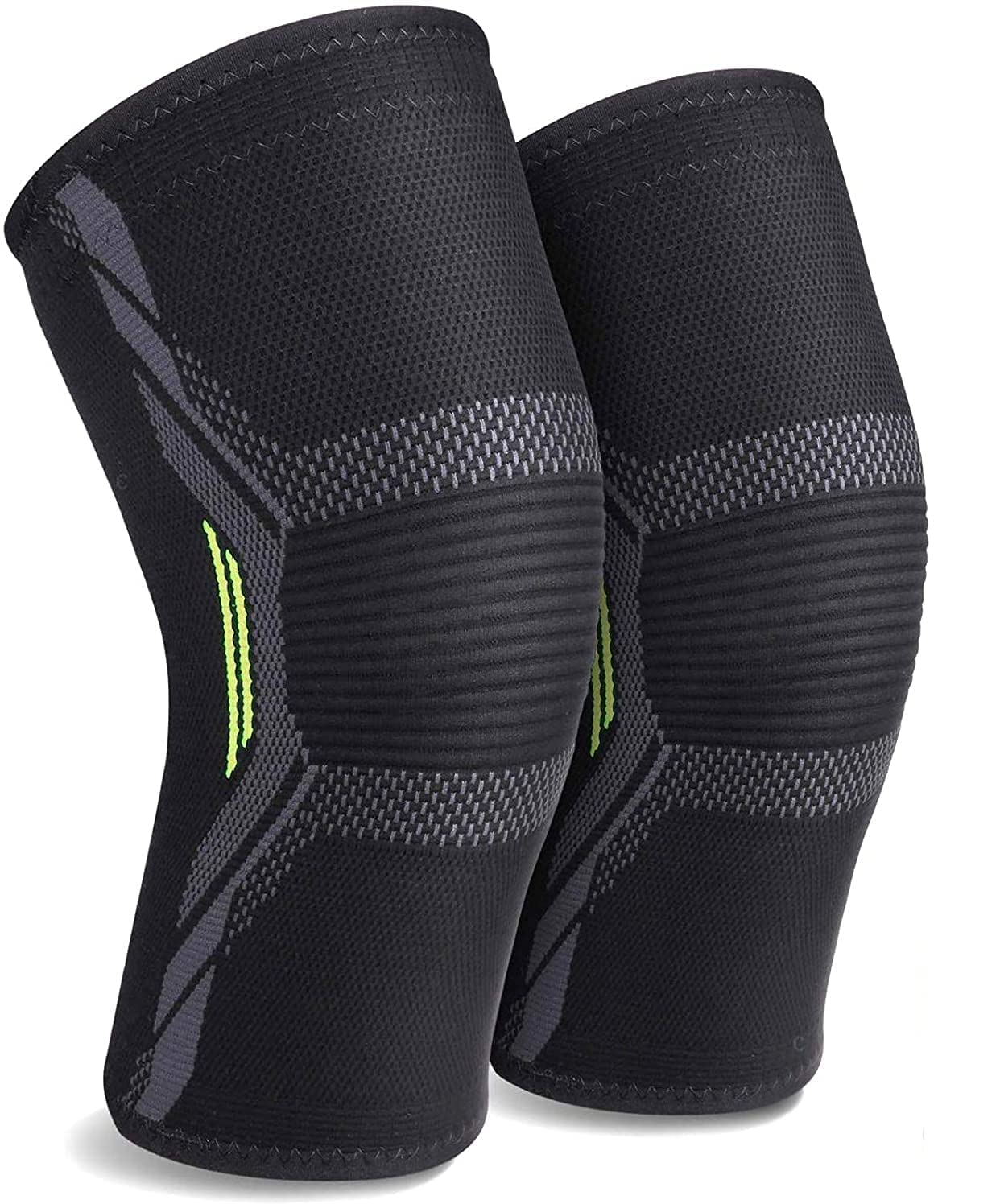 Serveuttam® Knee Support for Men (1Pair) –Ortho Knee Cap Women | Knee Sleeves for Running Jogging Gym Squats | 4 Way Compression Knee Sleeves | Sleeves for Sports Arthritis Pain-image-38