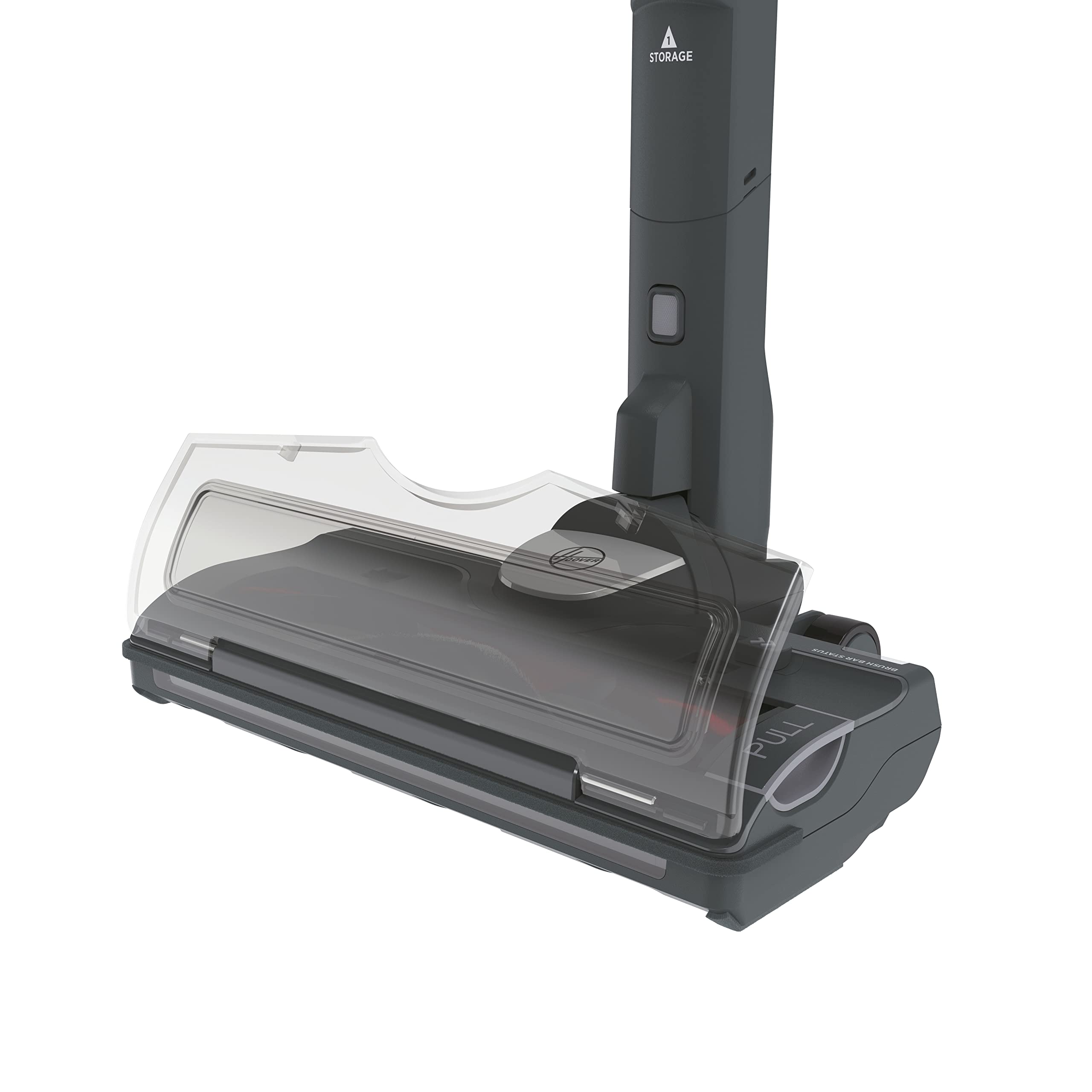 Hoover HF522STP Mocny odkurzacz akumulatorowy 22V, duża autonomia 45 min, kompaktowe przechowywanie, szczotka zapobiegająca plątaninie, szczotka LED o dużej pojemności, pozycja Park&Go + szczotka do